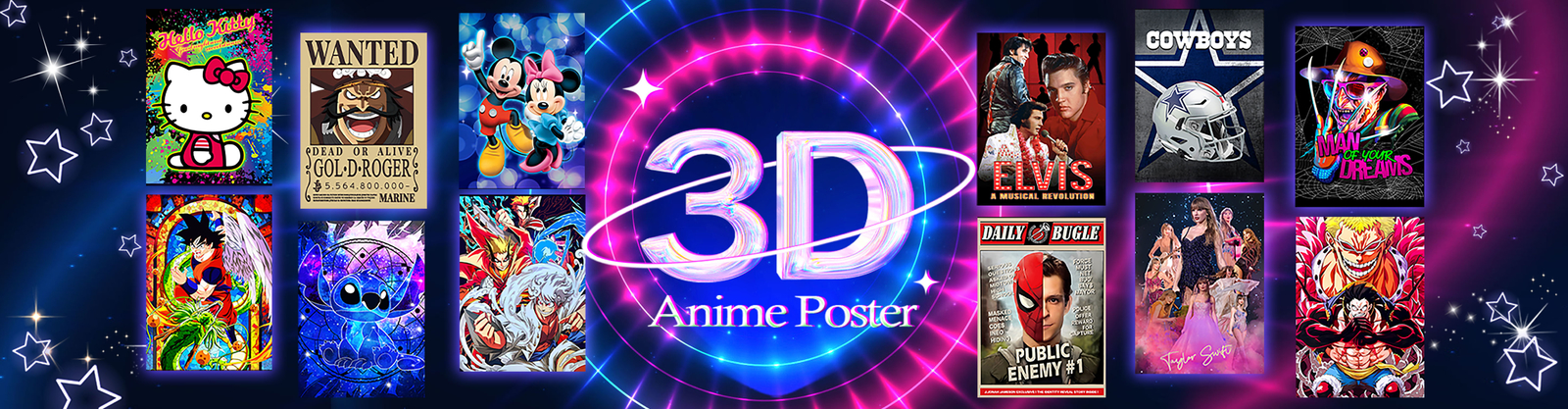 Poster Lenticular en 3D