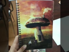 cuaderno lenticular 3D