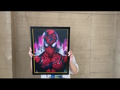 Lente Lenticular Hoja 3D Poster Lenticular Flip Anime Poster 40LPI 50L