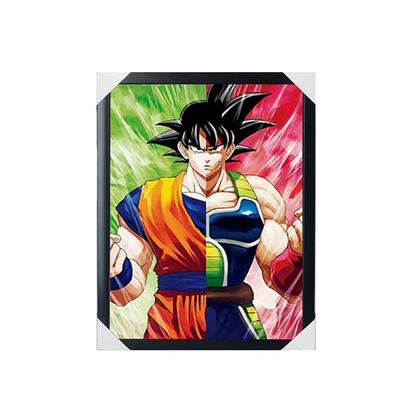 Comic japonés Dragon Ball One Piece Demon Slayer Blanqueador Impresión 3D Anime Imágenes colgantes Decoración de pared Rollos de cartel