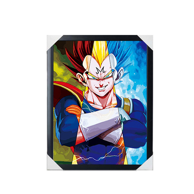 Comic japonés Dragon Ball One Piece Demon Slayer Blanqueador Impresión 3D Anime Imágenes colgantes Decoración de pared Rollos de cartel