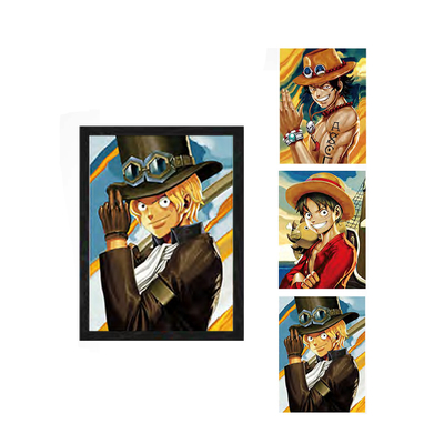 Más vendido Lente Lenticular Hoja 3D Imagen Lenticular Cartel Flip Picture Anime Cartel 3D Cartel Lenticular