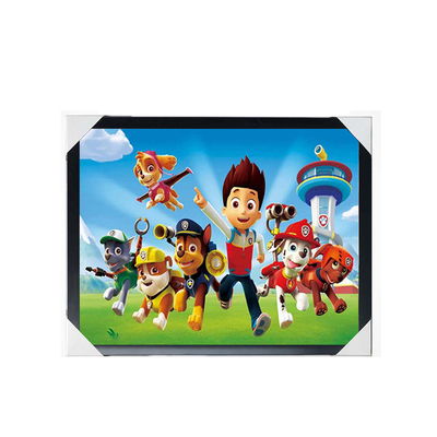 Póster 3D de anime al por mayor Marvel 3D Poster Lenticular Decoración de pared Impresión 3D Cambiando la imagen Poster de anime