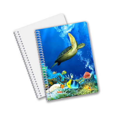 Papelería escolar 3D Publicidad lenticular cuadernos en espiral personalizados para niños regalo de promoción