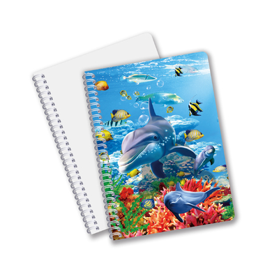Material PET 3D lenticular personalizado de buena calidad Regalo de promoción Cuaderno de impresión 3D espiral