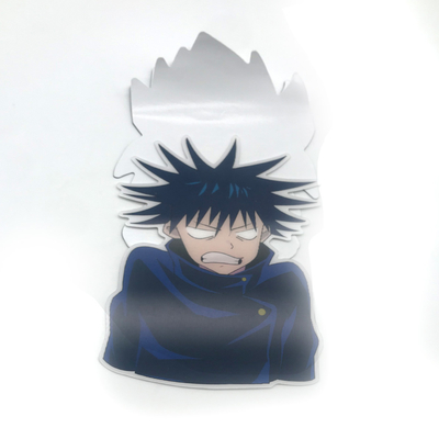 Pegatinas personalizadas impermeables Cambiando los movimientos pegatinas lenticulares pegatinas 3D de anime para automóviles decoración de equipaje de computadoras portátiles