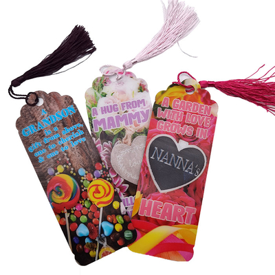 Mensaje de amor Romático Regalo 3D Lenticular Bookmark Para Regalos