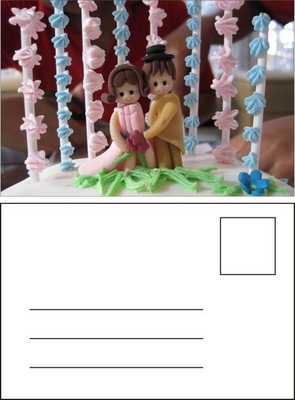 Cambiar imágenes en 3D Tarjeta de bodas de aniversario Impresión 3D Imágenes