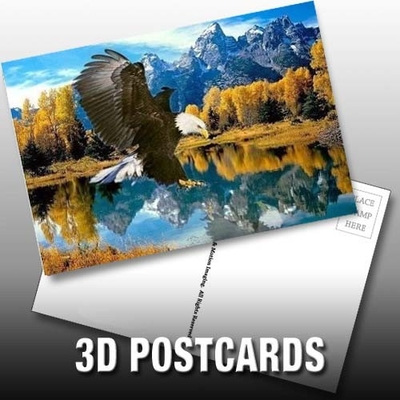 Estatus de la negociación de las tarjetas postales lenticulares 3D para el mercado