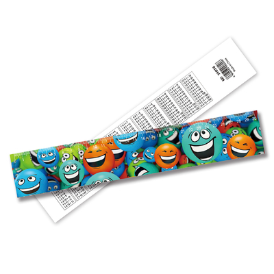 Por mayor 30cm Lenticular Pp Regla recta del planeta Lenticular Regla de los animales
