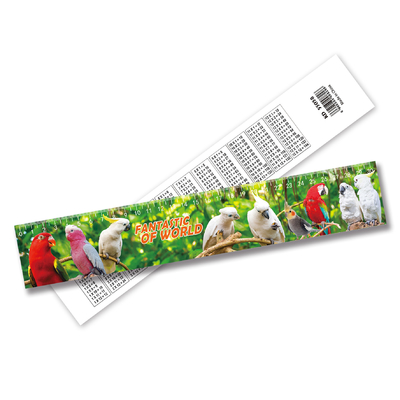 Impresión 3D al por mayor Regla de plástico Regla de impresión Lenticular Acepta diseño de tamaño personalizado