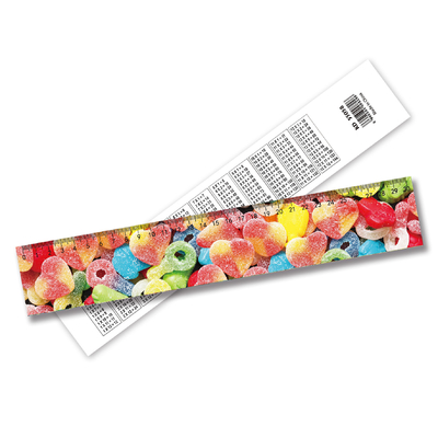 Estudiantes escolares Niños Reglas impresas a medida Papelería Regla lenticular 3D