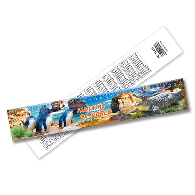 Regla 3D Lenticular Personalizable Decoraciones para el hogar con efecto de animación 3D