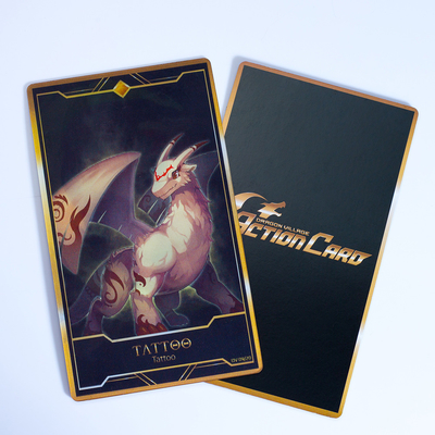MOQ 100pcs Tarjeta de animación de movimiento lenticular 3D Producto lenticular