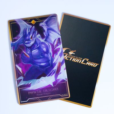 Impresión a todo color con tarjeta lenticular 3D