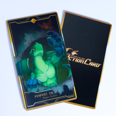 Impresión a todo color con tarjeta lenticular 3D