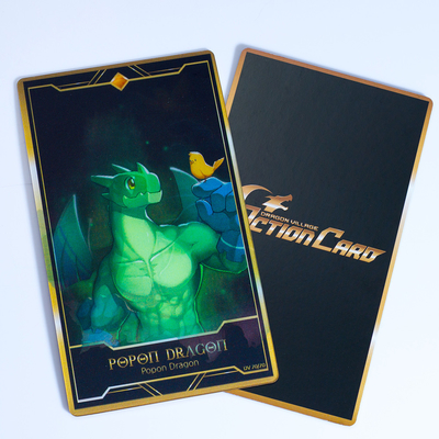 MOQ 100pcs Tarjeta de animación de movimiento lenticular 3D Producto lenticular