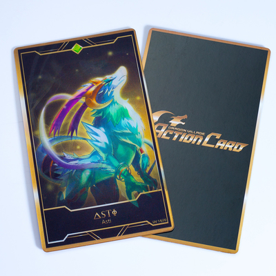 Tarjeta 3D PET lenticular personalizable para publicidad y recuerdos