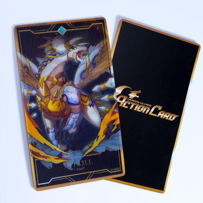 Impresión a todo color con tarjeta lenticular 3D