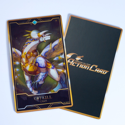 Tarjeta 3D PET lenticular personalizable para publicidad y recuerdos