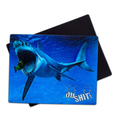 Magnetos 3D Marinos Dolfines Tiburón Tortuga Lenticular Tarjeta de Impresión para Regalos