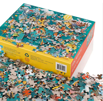 Puzzle Lenticular 3D Puzzle Lenticular 3D Para la diversión familiar Precio de fábrica personalizado
