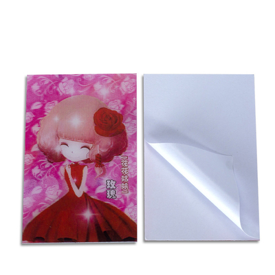 Venta al por mayor pegatina de movimiento de anime lenticular Peeker a prueba de agua pegatina de auto 3D de anime lenticular