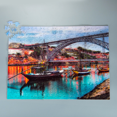 mayorista Personalizado 520 piezas 16 estilos grueso y duradero Material especial Puzzle para adultos