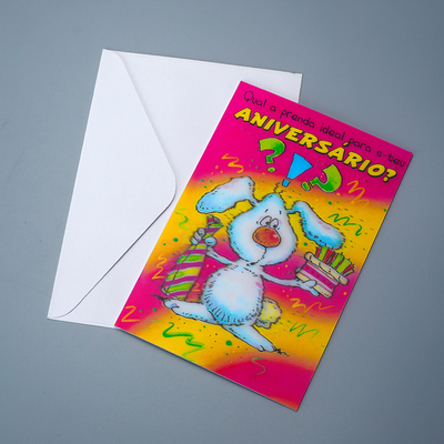 Tarjeta de felicitación personalizada de alta calidad colorida en relieve sello de papel de oro gracias tarjeta para regalos