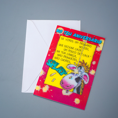 Tarjeta de felicitación personalizada de alta calidad colorida en relieve sello de papel de oro gracias tarjeta para regalos