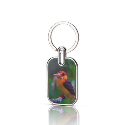 Encantadores Epoxi Impresos a medida Acrílico transparente Holográfico Keycharm dibujos animados Clavier Acrílico Con Anime