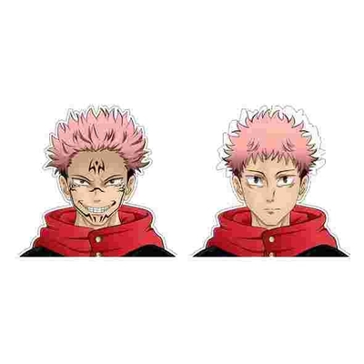 Pegatina de anime impermeable que cambia las pestañas pegatinas Iguro Obanai Demon Slayer 3D pegatina de movimiento lenticular para el portátil del automóvil