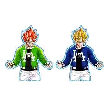 Manga Impecable dibujos animados Cambiando Flips Decals Lenticular 3D Anime Motion Adhesivos para el coche maleta portátil
