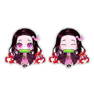 Etiqueta de logotipo de impresión personalizada PVC Anime Auto Adesivo Anime Motion Card Adesivo 3D Inmuevo Adesivo Anime