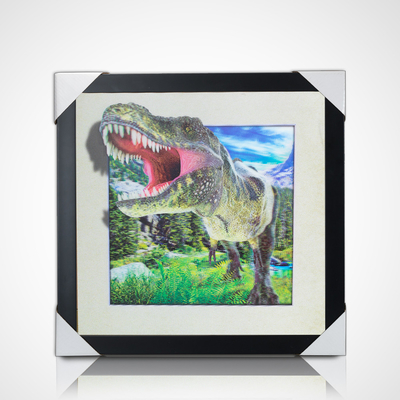 Imágenes de animales salvajes Lenticular Cartel Impresión 3D Publicidad de efecto profundo