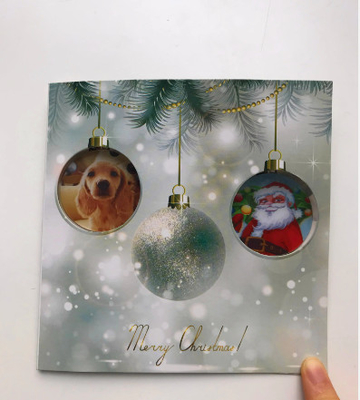 Tarjeta de felicitación de impresión lenticular 3D más barata