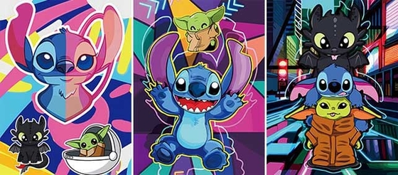 Impresión Lenticular en 3D Imágenes de efecto de giro en 3D Carteles de anime en 3D para el hogar