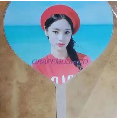 Fan de evento KPop personalizado para regalo Fan de plástico PET transparente 3D personalizado