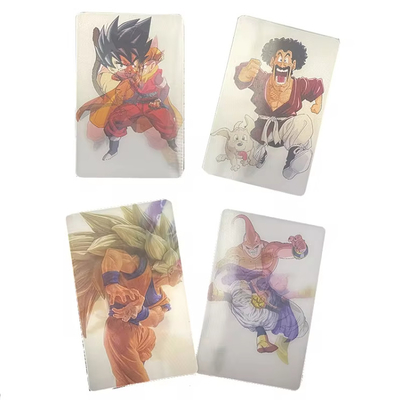 Personalizado 2 Imágenes Flip Gracioso Lenticular 3D Imagen Tarjeta de visita Lenticular 3D Tarjeta