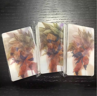 Personalizado 2 Imágenes Flip Gracioso Lenticular 3D Imagen Tarjeta de visita Lenticular 3D Tarjeta