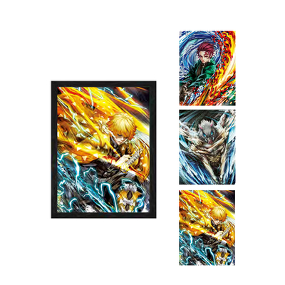 Más vendido Lente Lenticular Hoja 3D Imagen Lenticular Cartel Flip Picture Anime Cartel 3D Cartel Lenticular