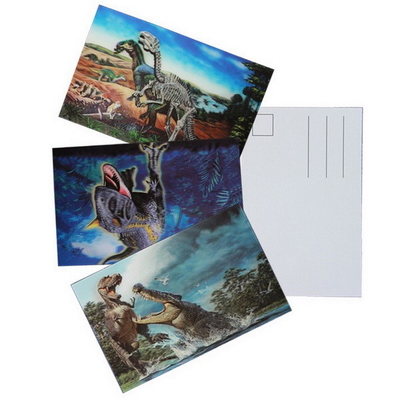 Estatus de la negociación de las tarjetas postales lenticulares 3D para el mercado