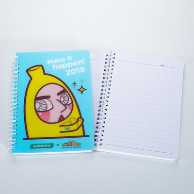Cuaderno 3D Lenticular Impresión personalizada Cuaderno A5 personalizado 3D Personalizando Cuaderno Lenticular
