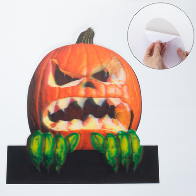 Adhesivas de movimiento personalizadas nuevas Animación Deportes impermeables 3d Lenticulares Adhesivos de automóviles de anime para decoración