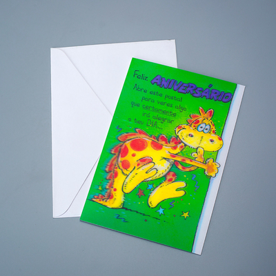 Tarjetas 3D personalizadas Tarjetas postales lenticulares Tarjetas de invitación animadas
