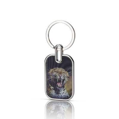 Encantadores Epoxi Impresos a medida Acrílico transparente Holográfico Keycharm dibujos animados Clavier Acrílico Con Anime