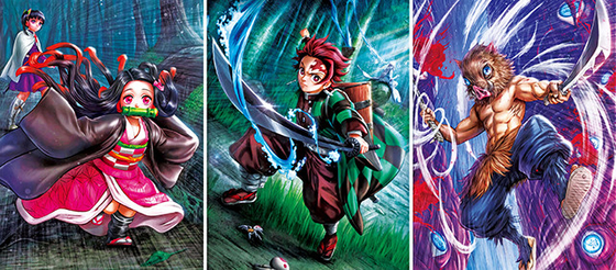 Cartel Lenticular Luffy PET 3D Personalizado Slayer de Demonios Jujutsu Kaisen Adesivo de Anime y Cartel de Anime del Hombre de la Motosierra Lenticular