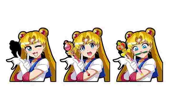 Cariñosa chica de anime pegatina asesino de demonios Kimetsu No Yaiba pegatina de animación pegatinas impermeables para automóviles